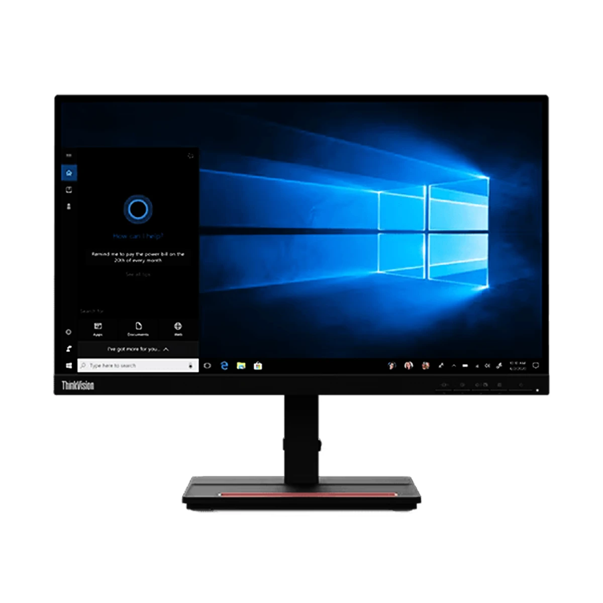 Monitor Lenovo D19-10 de 18,5'' HD (1366 x768) LED HDMI VGA Para PC